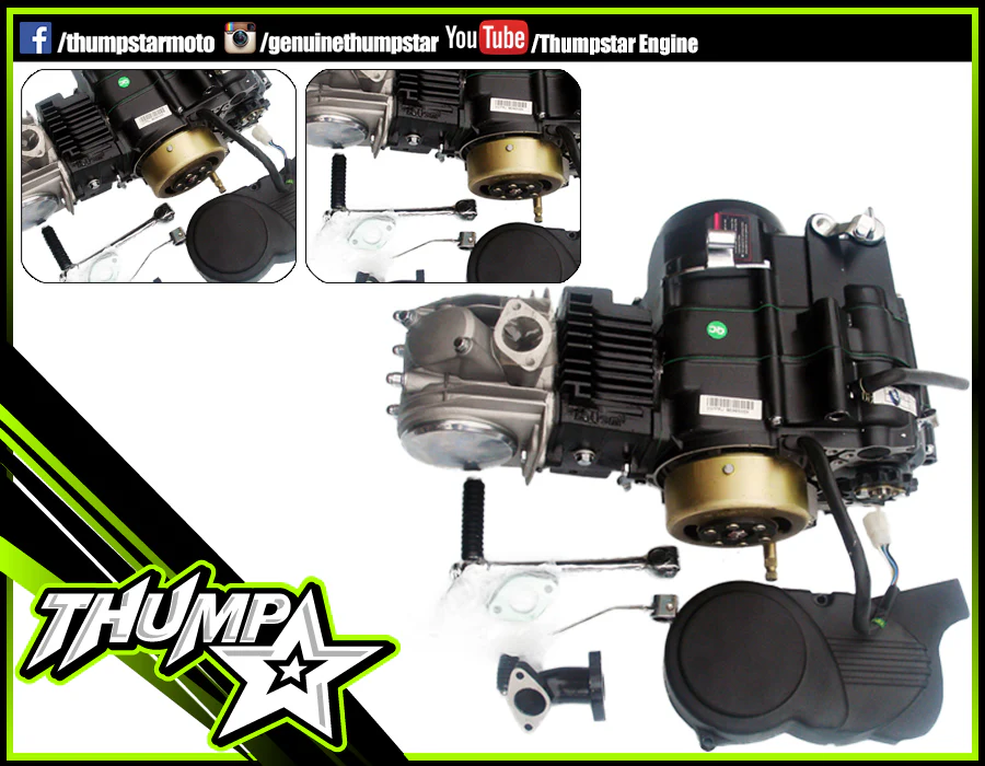 3632 | Engine | Standard 125cc Engine | Fenghong | Kick | N1234