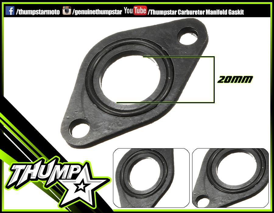 7278 | 20mm Intake Gasket | Spacer + Gasket