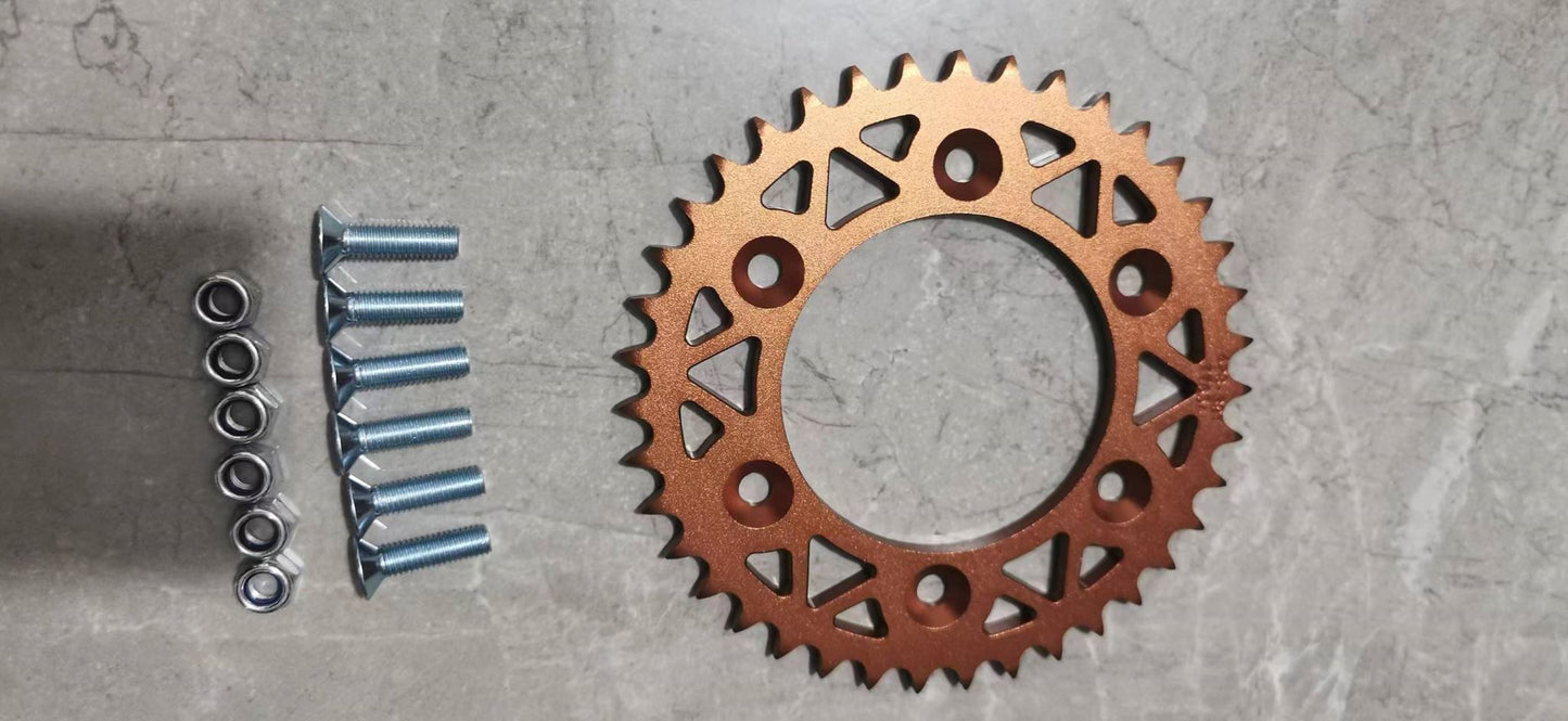 7765-OR | CNC Sprocket 428x39T | ORANGE